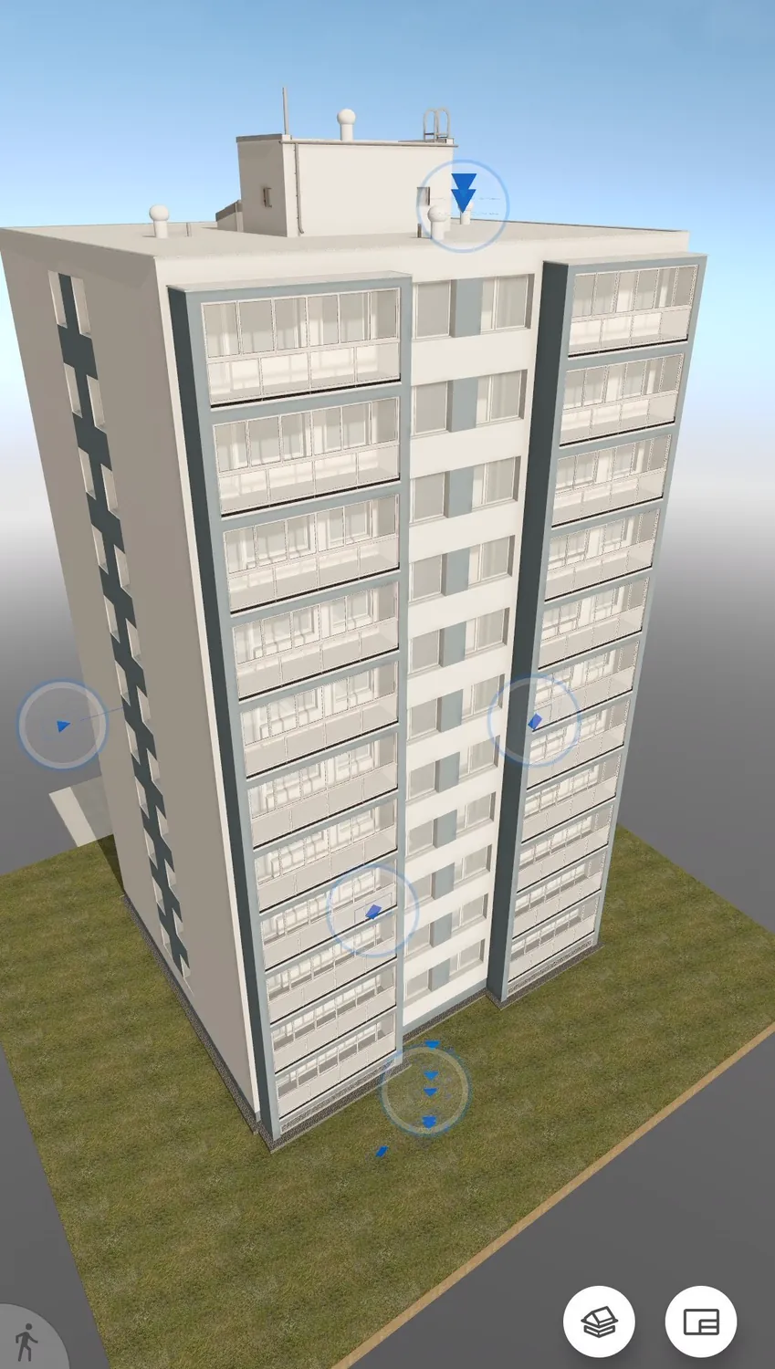 Digitálny 3D model bytového domu (BIM)