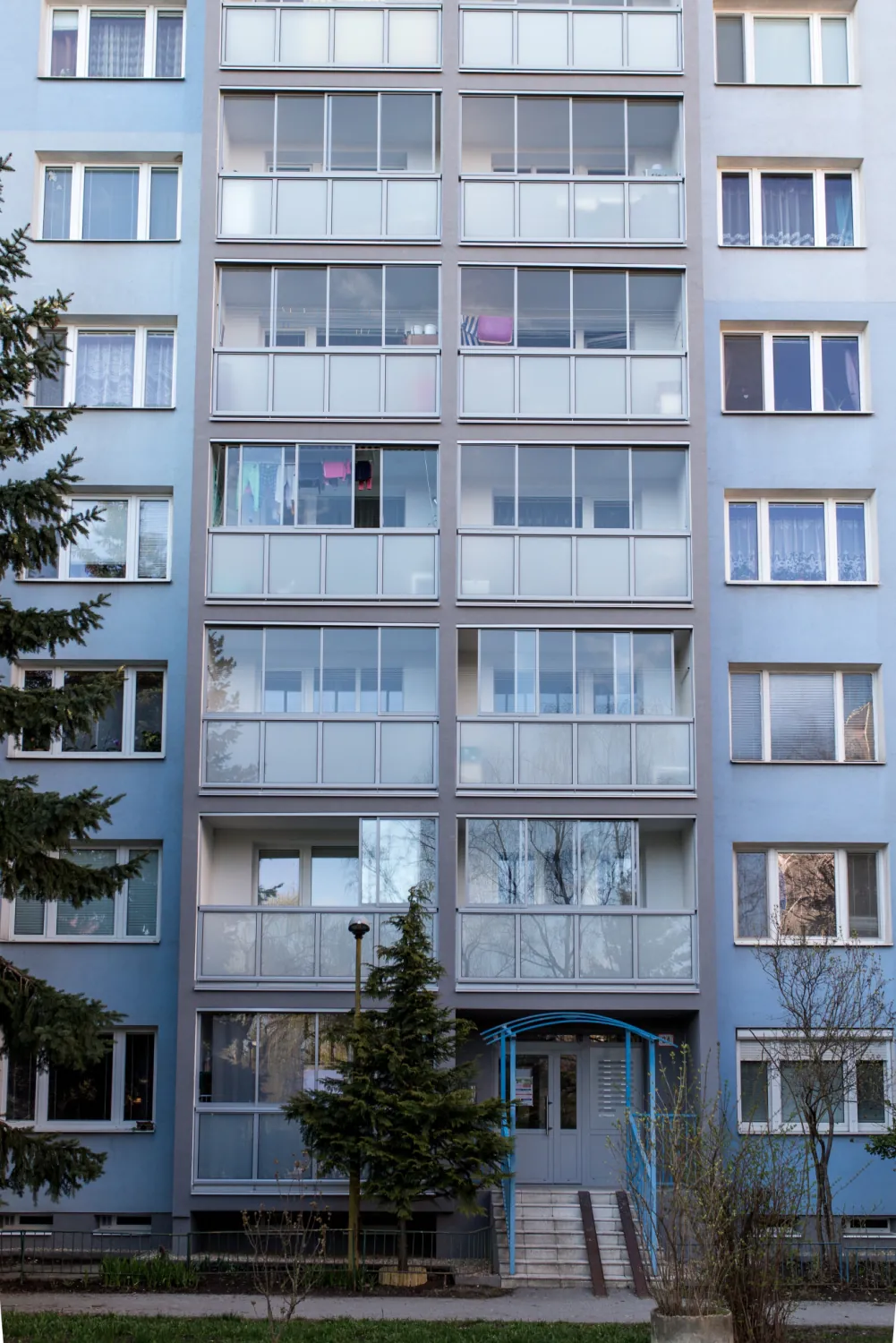 Sanácia loggií bytového domu Muškátová 20,26