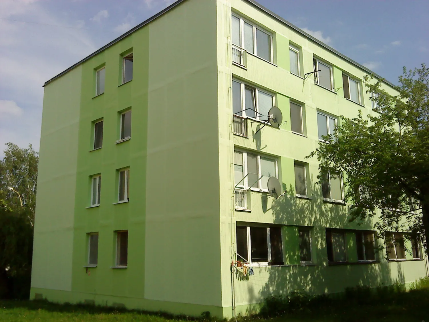 Termoizolačný náter prevedený na Uherovej ulici v Košiciach