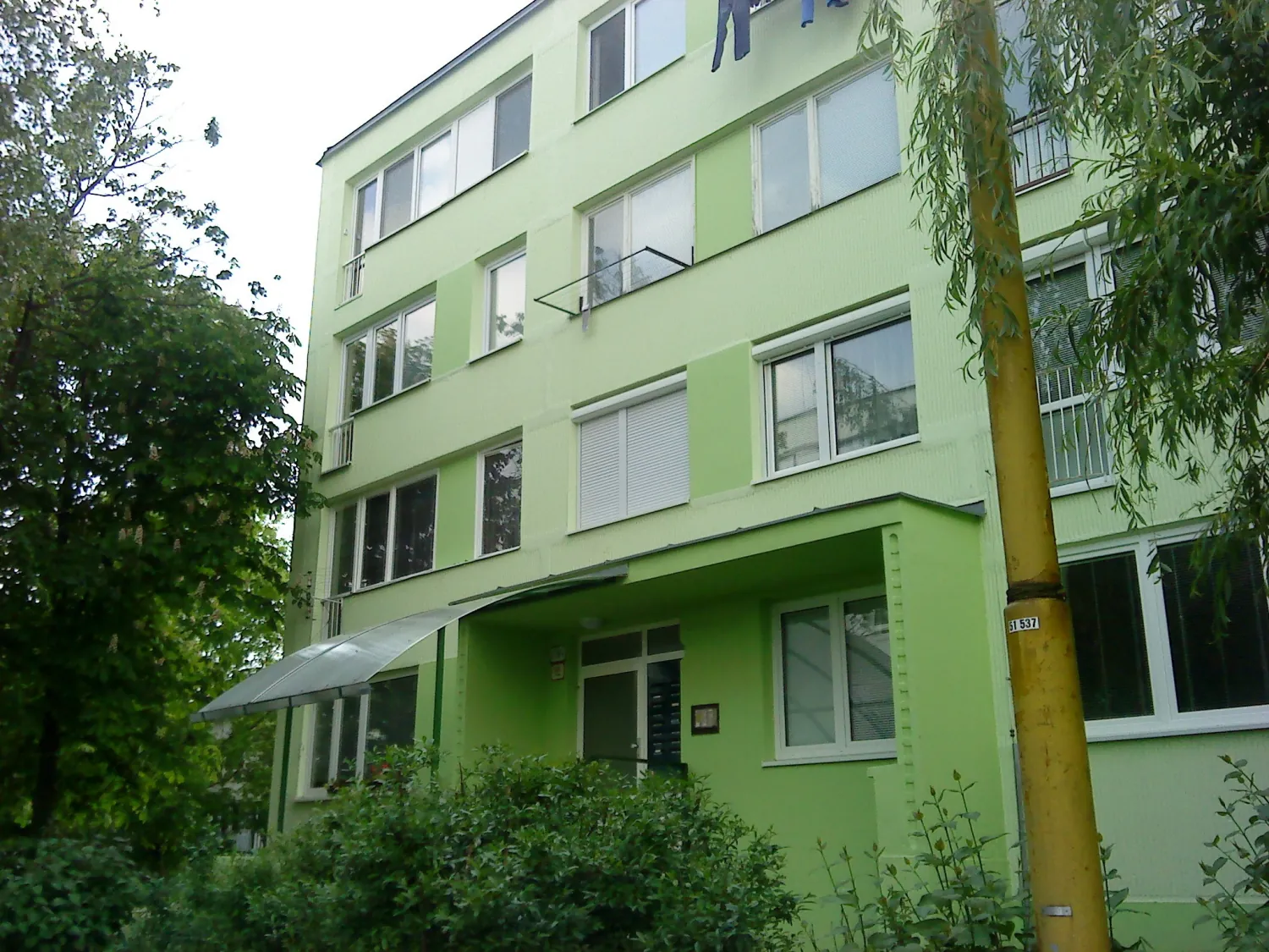Termoizolačný náter prevedený na Uherovej ulici v Košiciach