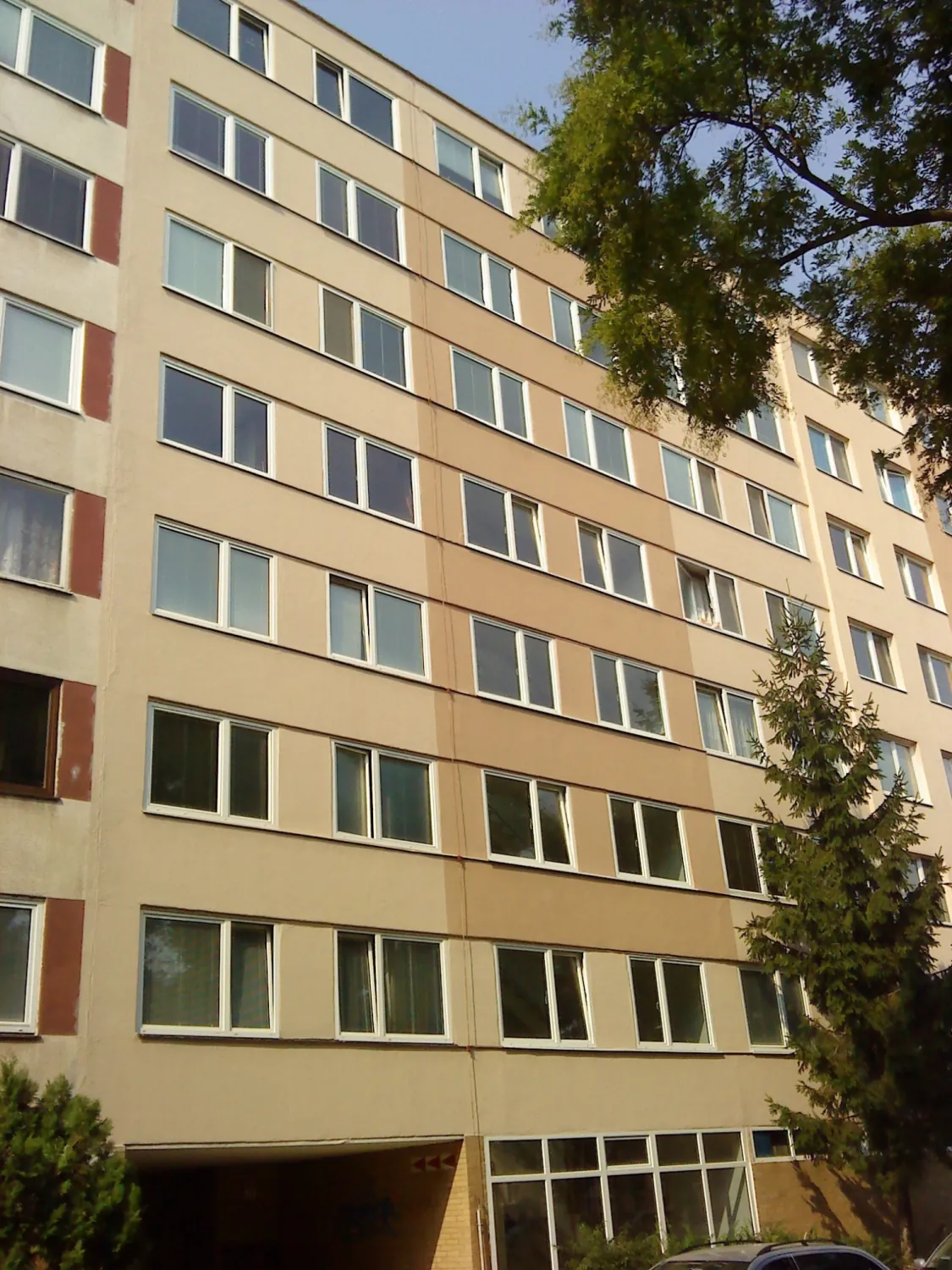 Termoizolačný náter prevedený na Pajorovej ulici v Košiciach